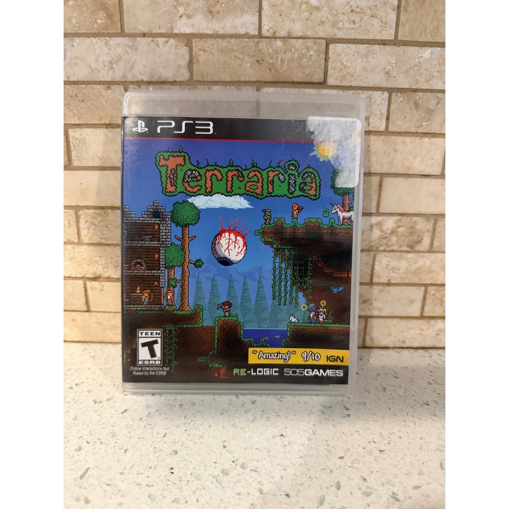 Terraria PS3 Complete With Manual CIB